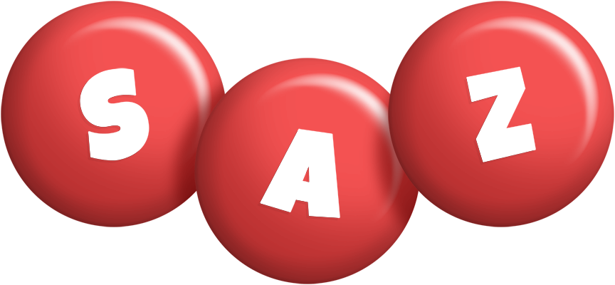 Saz candy-red logo