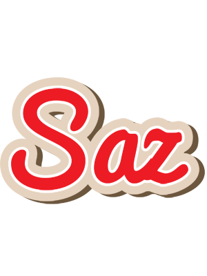 Saz chocolate logo