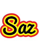 Saz flaming logo