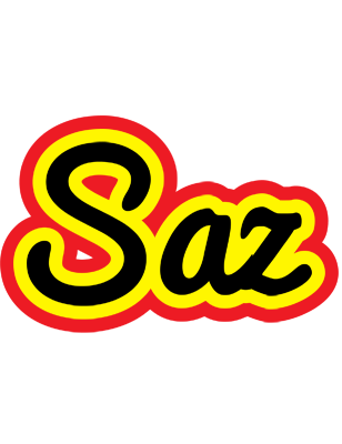 Saz flaming logo