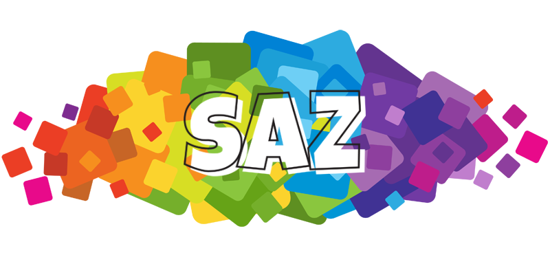 Saz pixels logo