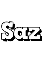 Saz snowing logo