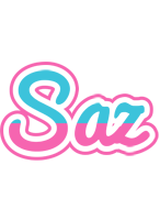 Saz woman logo