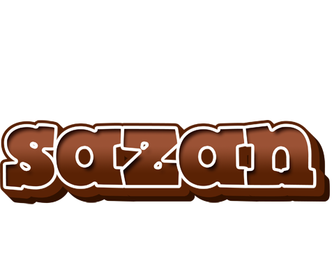 Sazan brownie logo