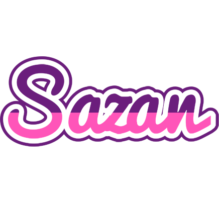 Sazan cheerful logo