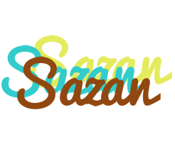 Sazan cupcake logo