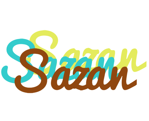 Sazan cupcake logo