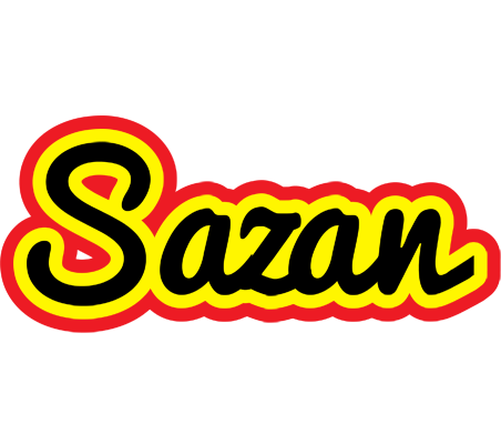 Sazan flaming logo