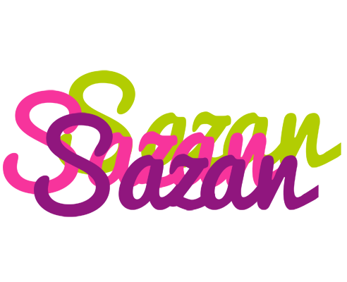 Sazan flowers logo