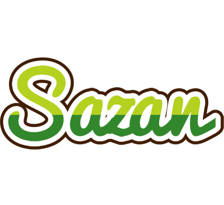 Sazan golfing logo