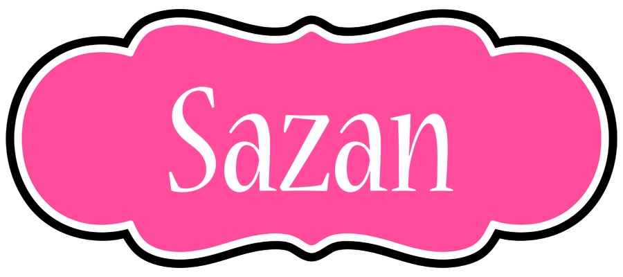Sazan invitation logo