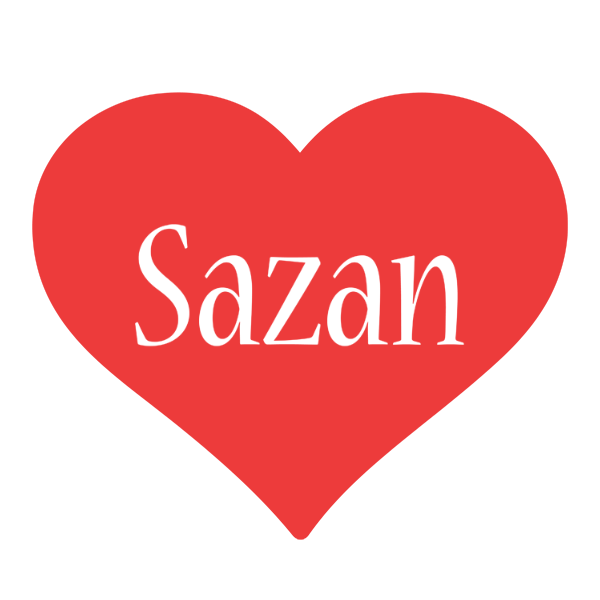 Sazan love logo
