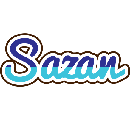 Sazan raining logo