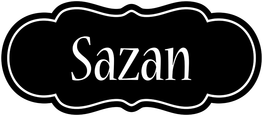 Sazan welcome logo