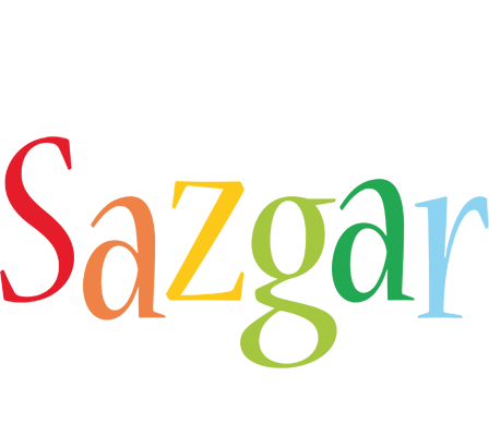 Sazgar birthday logo