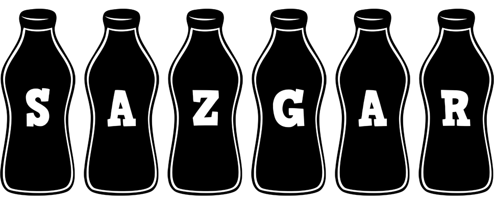 Sazgar bottle logo
