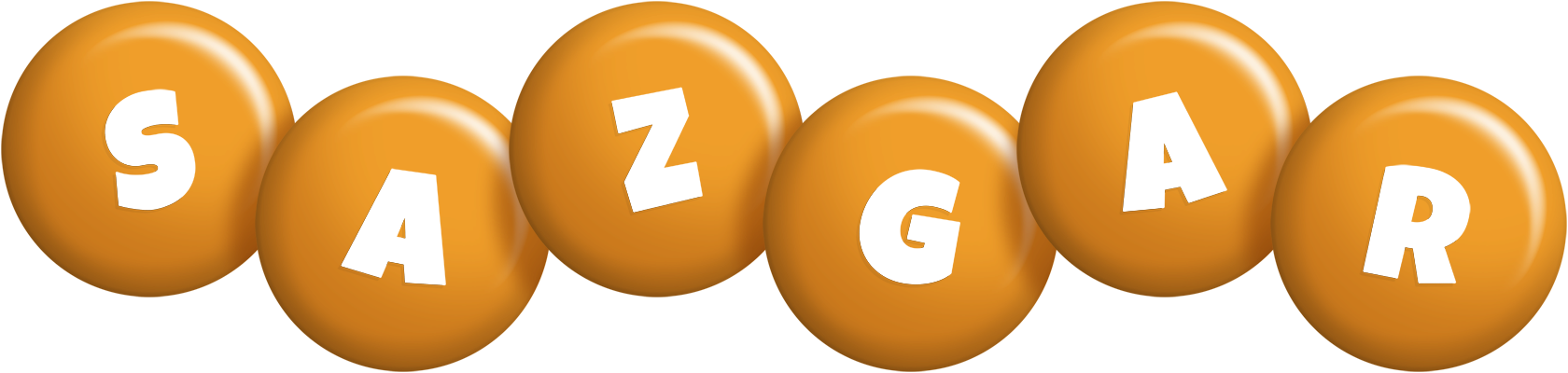 Sazgar candy-orange logo