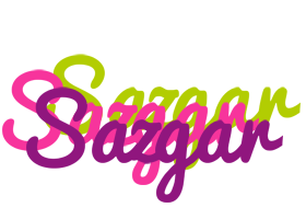 Sazgar flowers logo