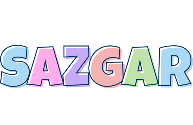 Sazgar pastel logo