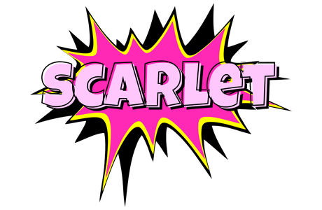 Scarlet badabing logo