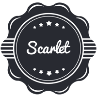 Scarlet badge logo