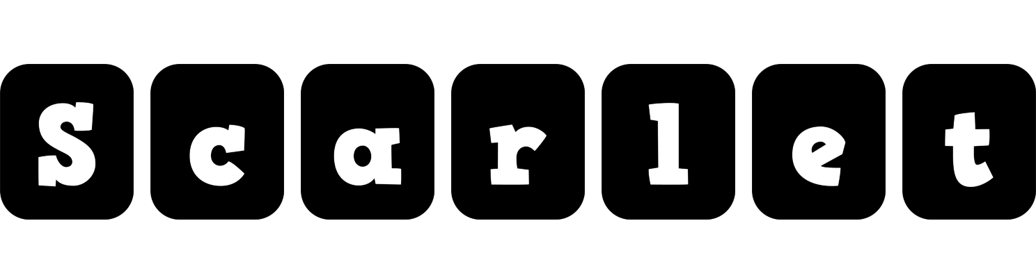 Scarlet box logo