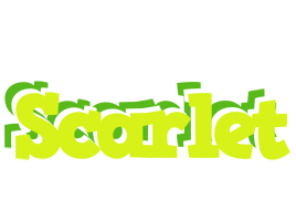 Scarlet citrus logo