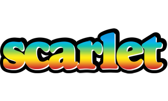 Scarlet color logo