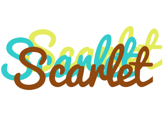 Scarlet cupcake logo