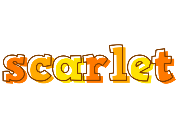 Scarlet desert logo