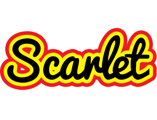 Scarlet flaming logo