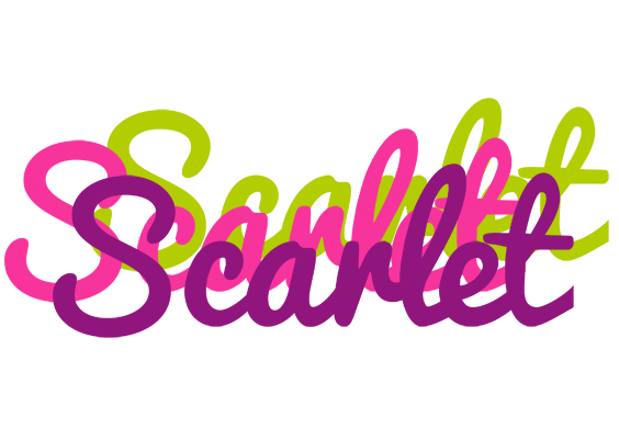 Scarlet flowers logo
