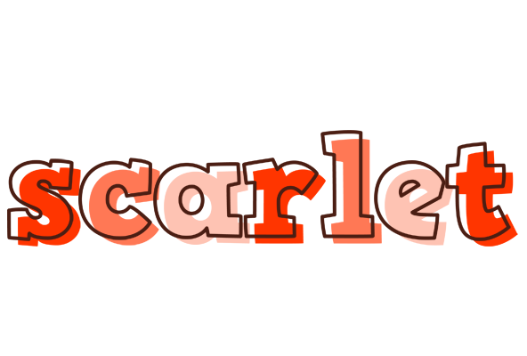 Scarlet paint logo