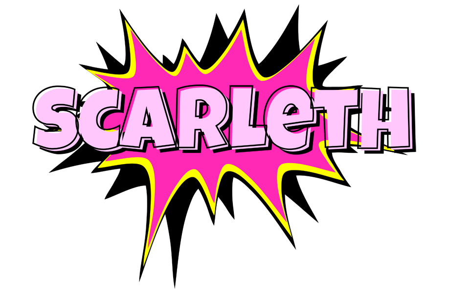 Scarleth badabing logo