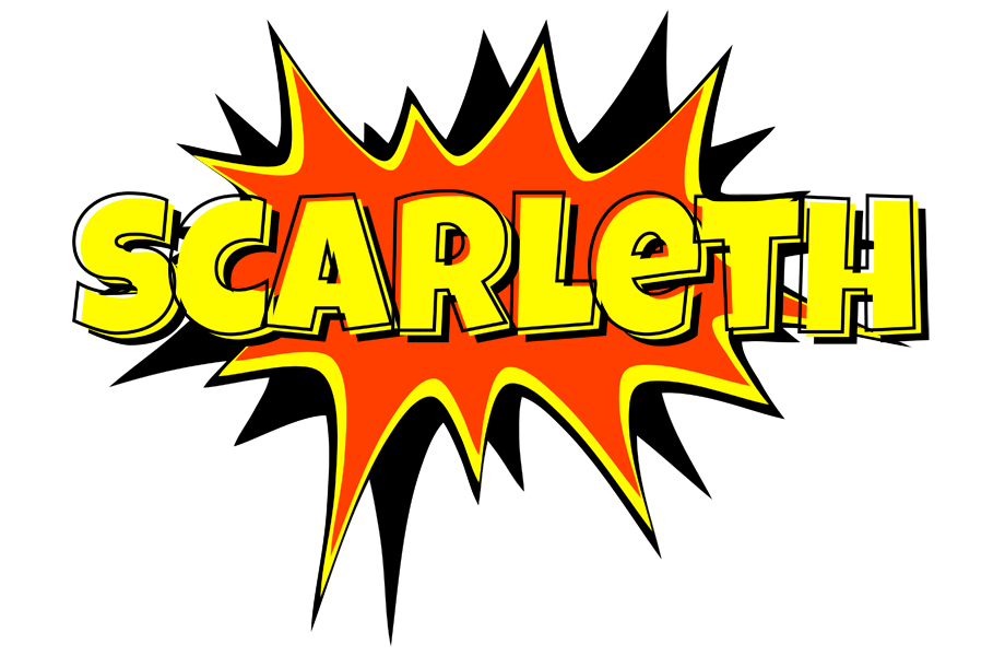 Scarleth bazinga logo