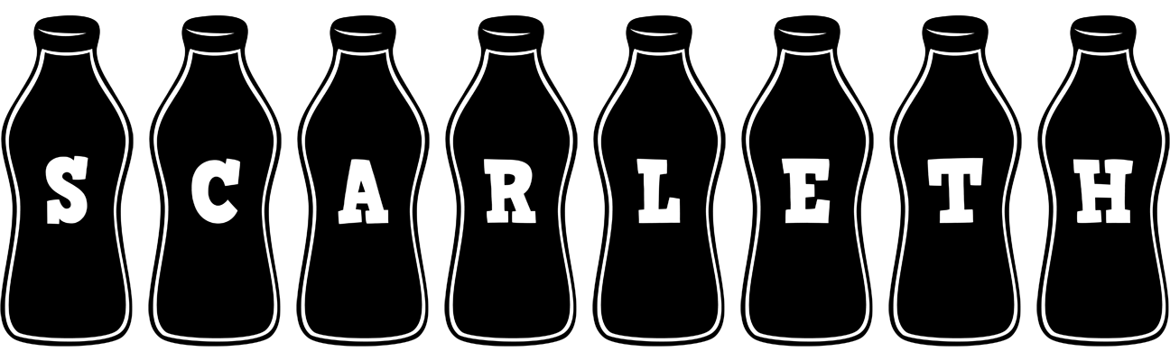 Scarleth bottle logo