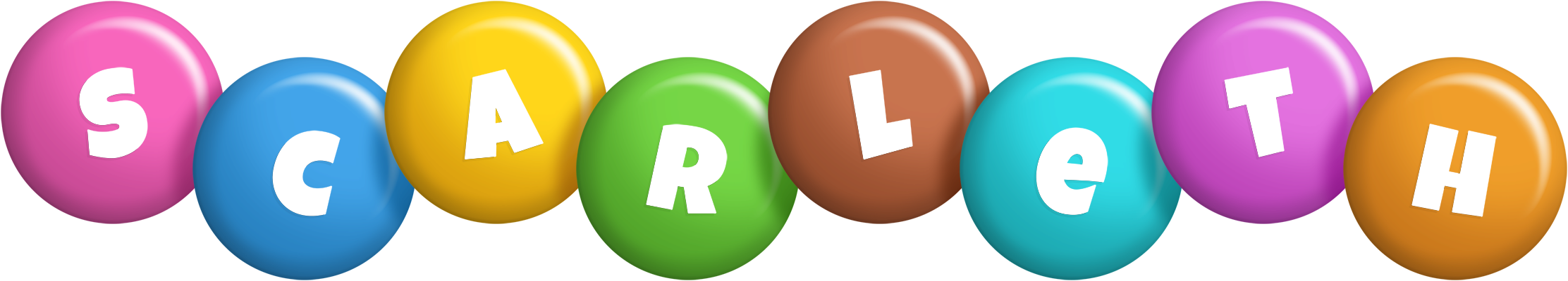 Scarleth candy logo