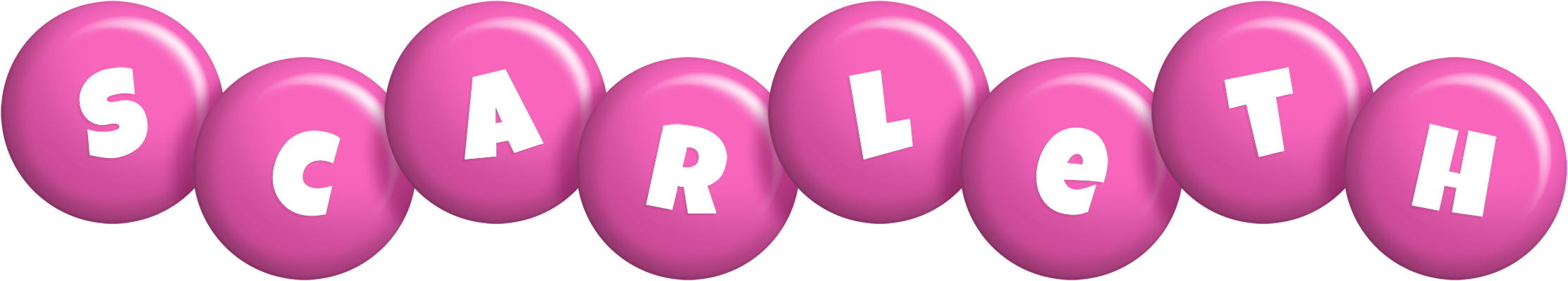 Scarleth candy-pink logo
