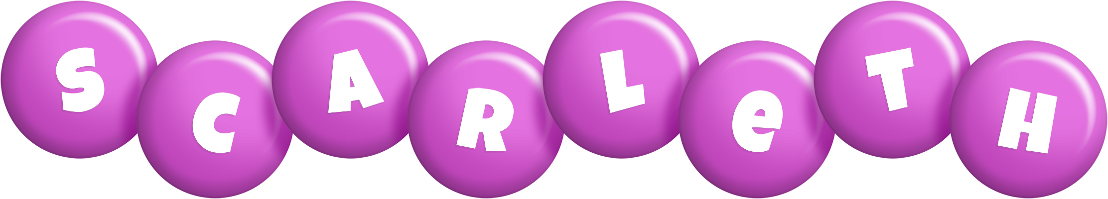 Scarleth candy-purple logo