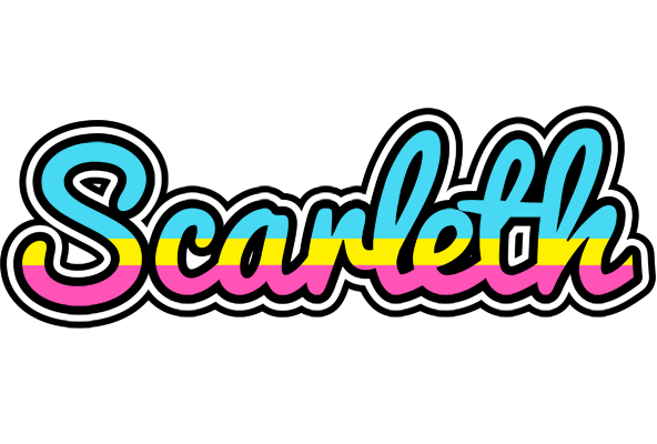 Scarleth circus logo