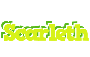 Scarleth citrus logo