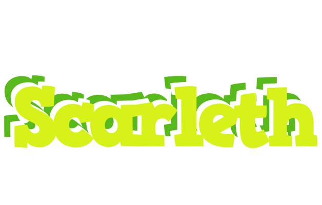 Scarleth citrus logo