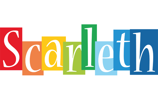Scarleth colors logo