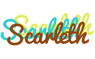 Scarleth cupcake logo