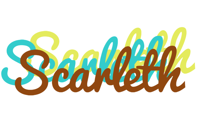 Scarleth cupcake logo