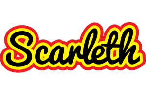 Scarleth flaming logo