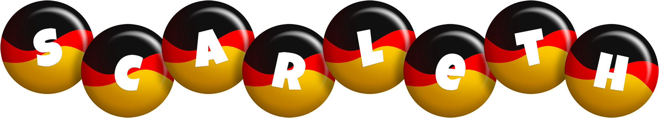 Scarleth german logo