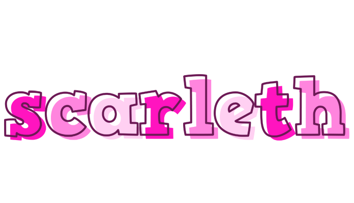 Scarleth hello logo