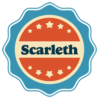 Scarleth labels logo