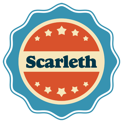 Scarleth labels logo
